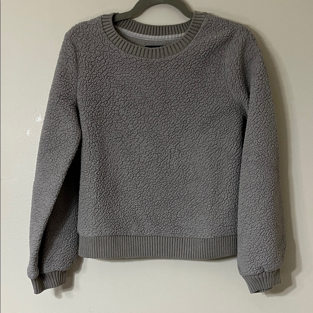 Abercrombie & Fitch Charcoal Crew Neck Sweatshirt